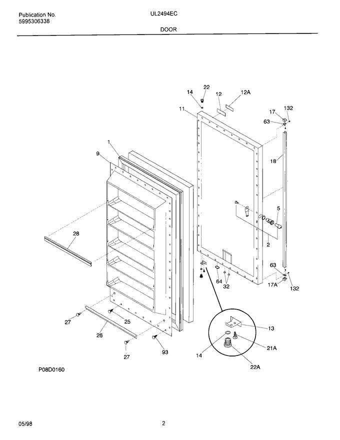 Diagram for UL2494ECW8