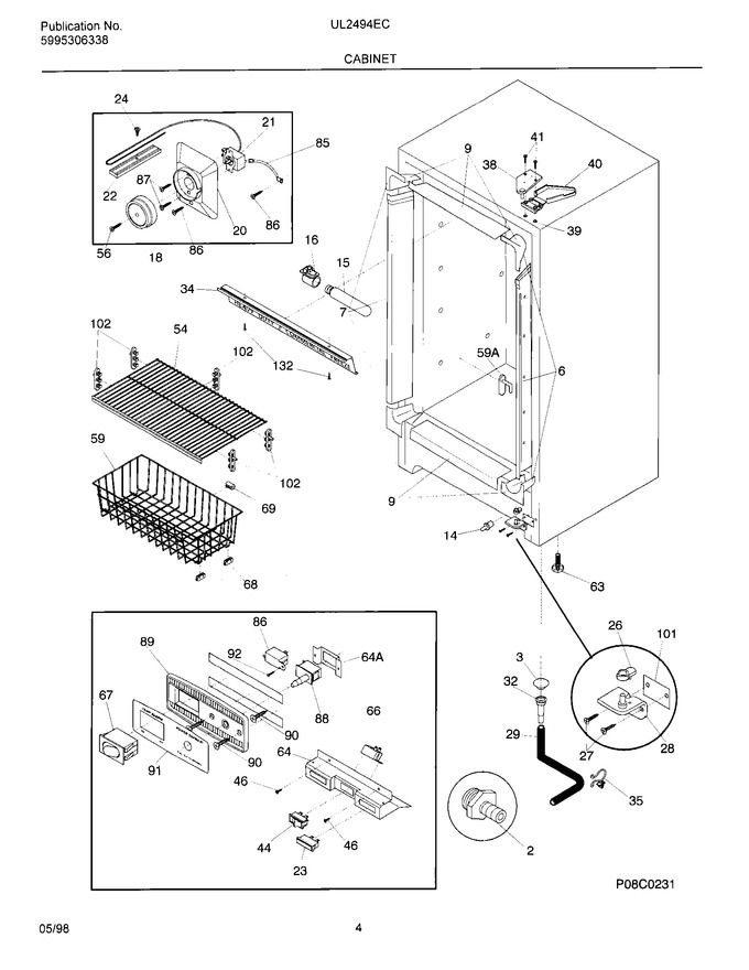 Diagram for UL2494ECW8