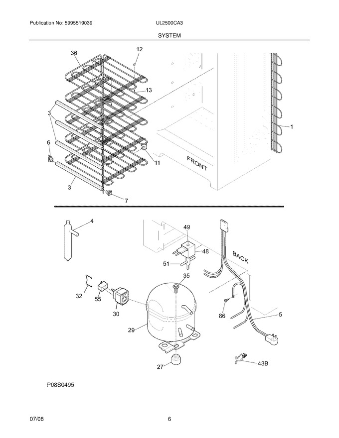 Diagram for UL2500CA3