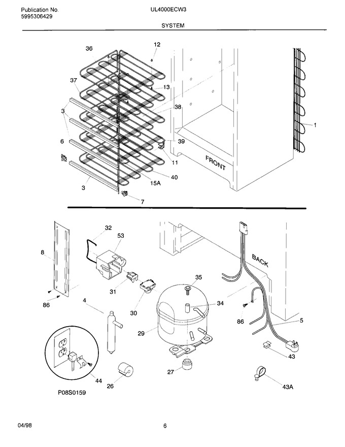 Diagram for UL4000ECW3