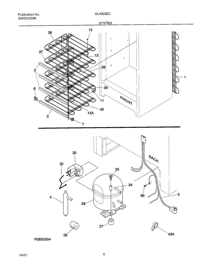 Diagram for UL4000ECW4