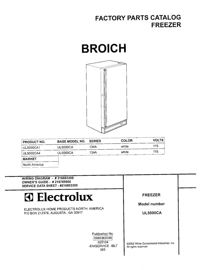 Diagram for UL5000CA1