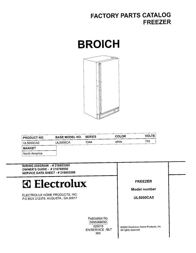 Diagram for UL5000CA5