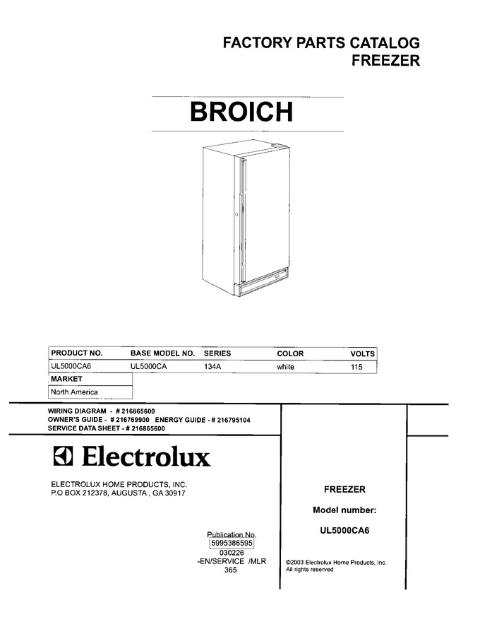 Diagram for UL5000CA6