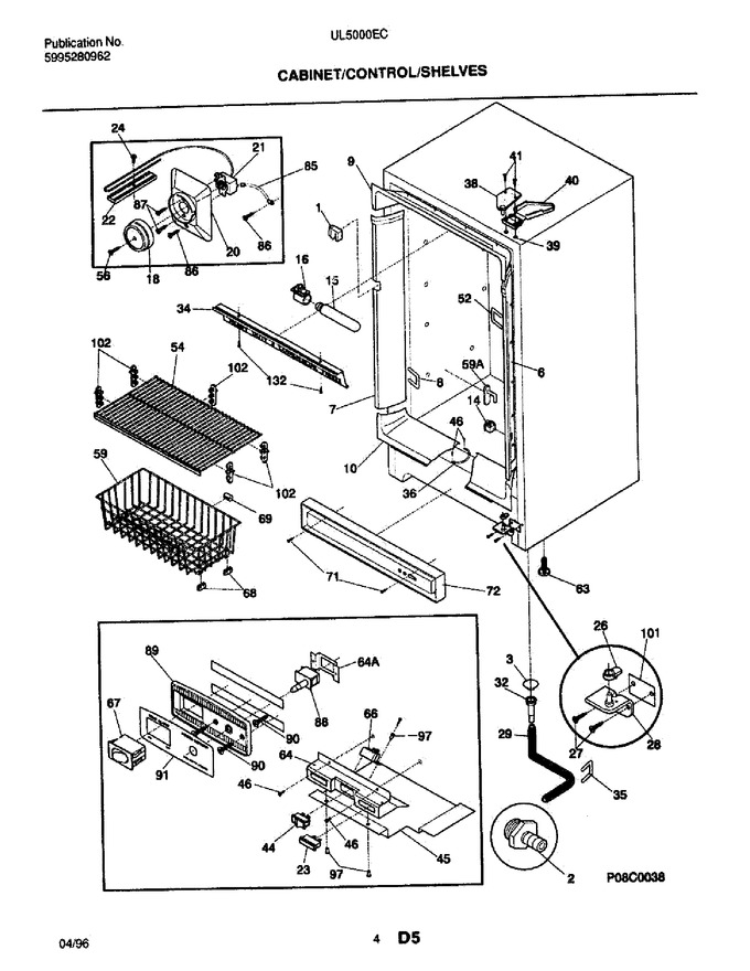 Diagram for UL5000ECW2