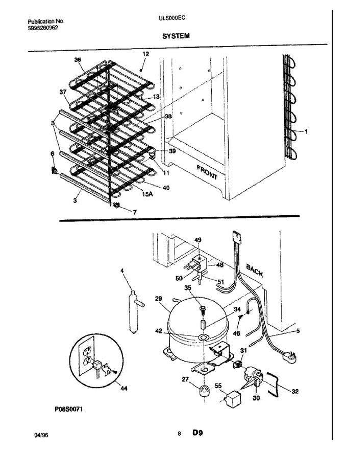 Diagram for UL5000ECW2