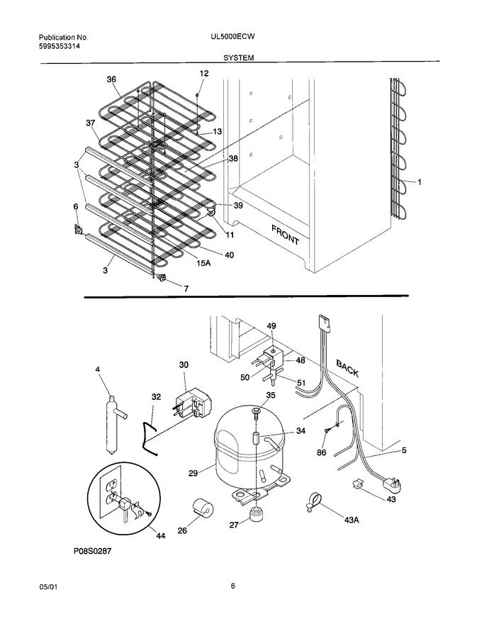Diagram for UL5000ECW7