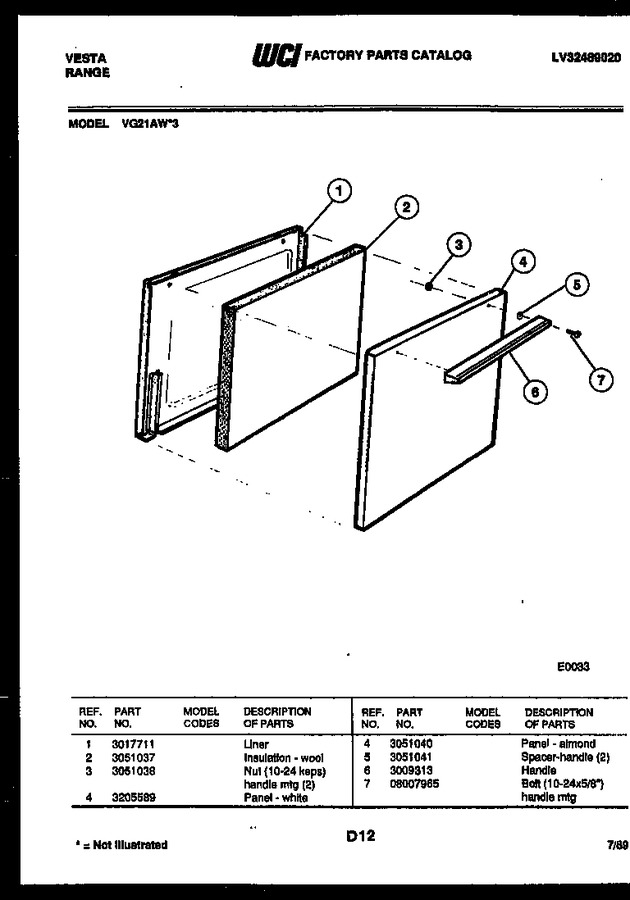 Diagram for VG21AW3-23