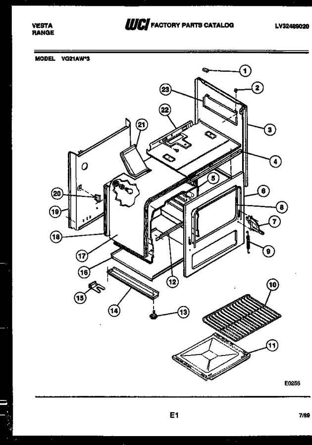 Diagram for VG21AW3-23
