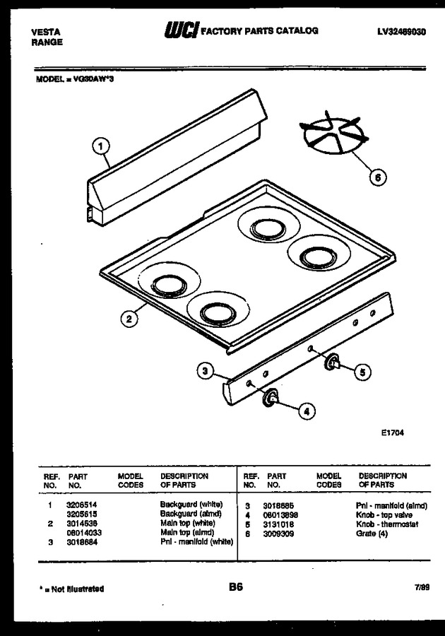 Diagram for VG30AW3-23