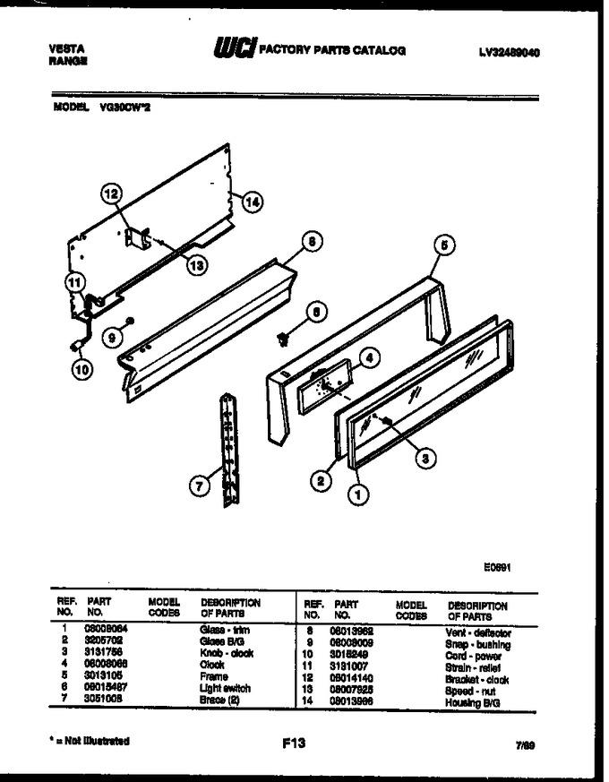 Diagram for VG30CW2