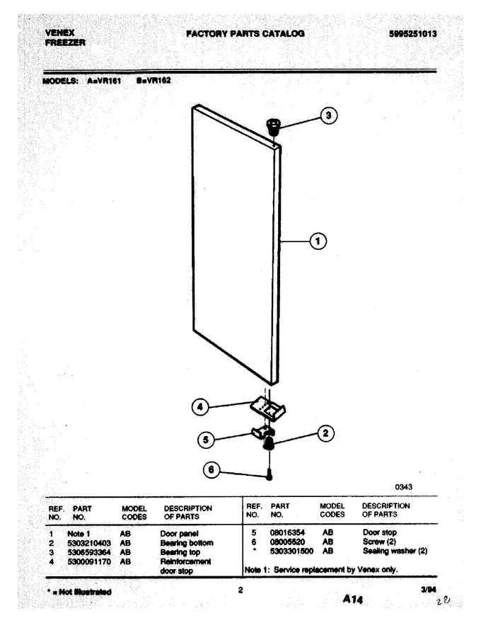 Diagram for VR161