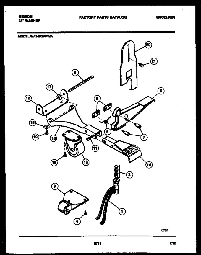 Diagram for WA24P2WYMA