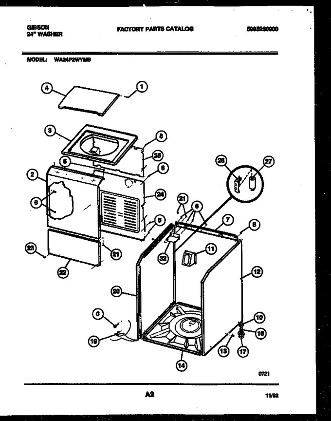 Diagram for WA24P2WYMB