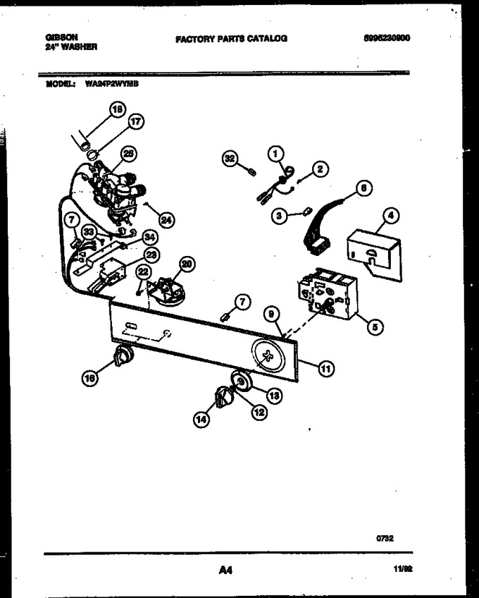 Diagram for WA24P2WYMB