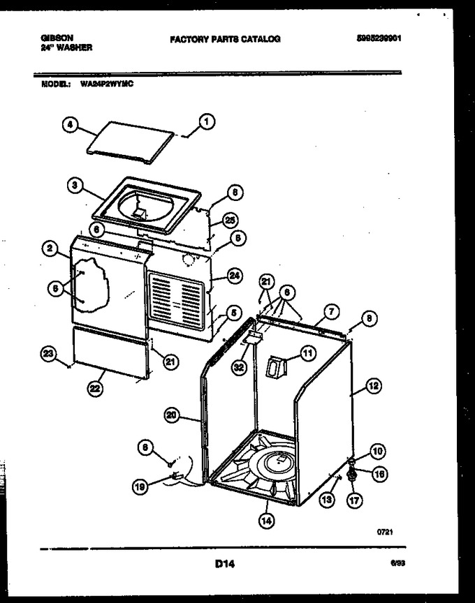 Diagram for WA24P2WYMC