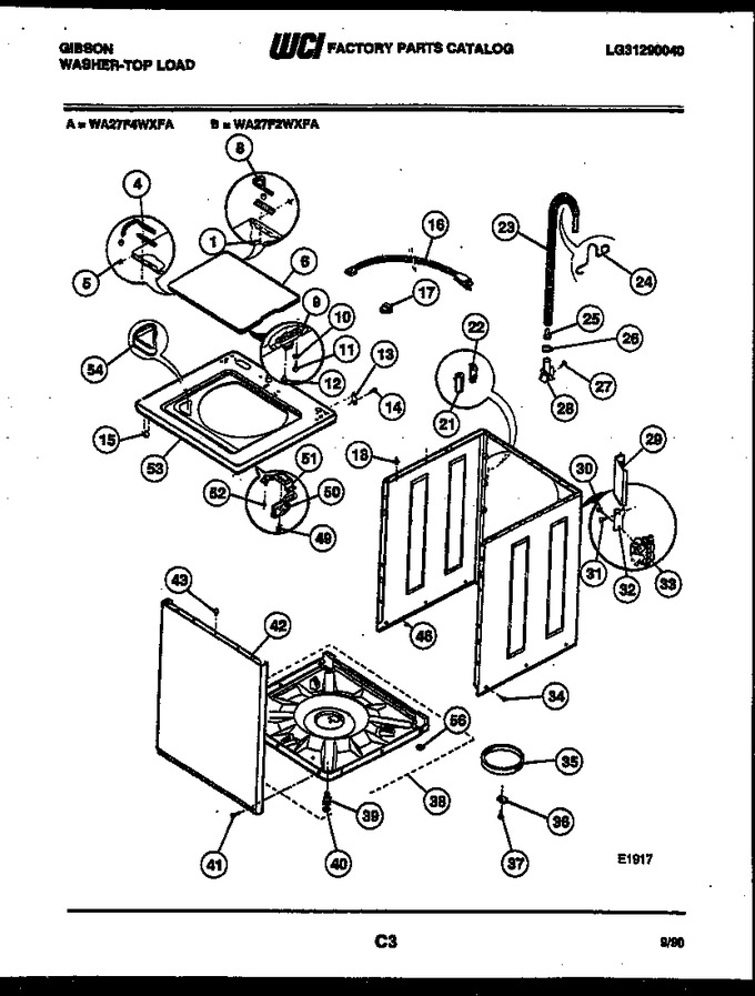 Diagram for WA27F4WXFA