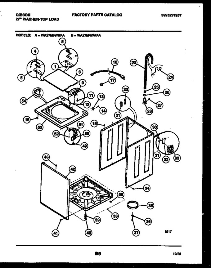 Diagram for WA27M8WAFA