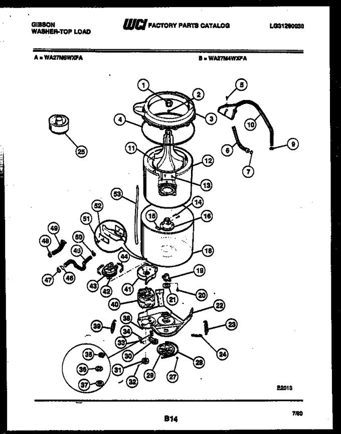 Diagram for WA27M6WXFA
