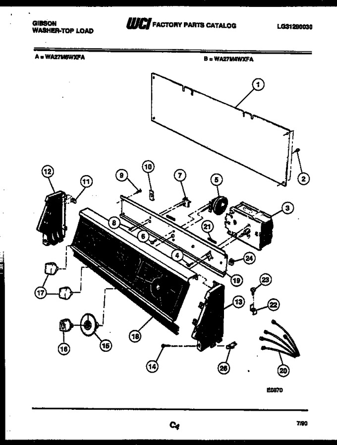 Diagram for WA27M6WXFA