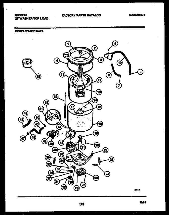 Diagram for WA27S1WAFA