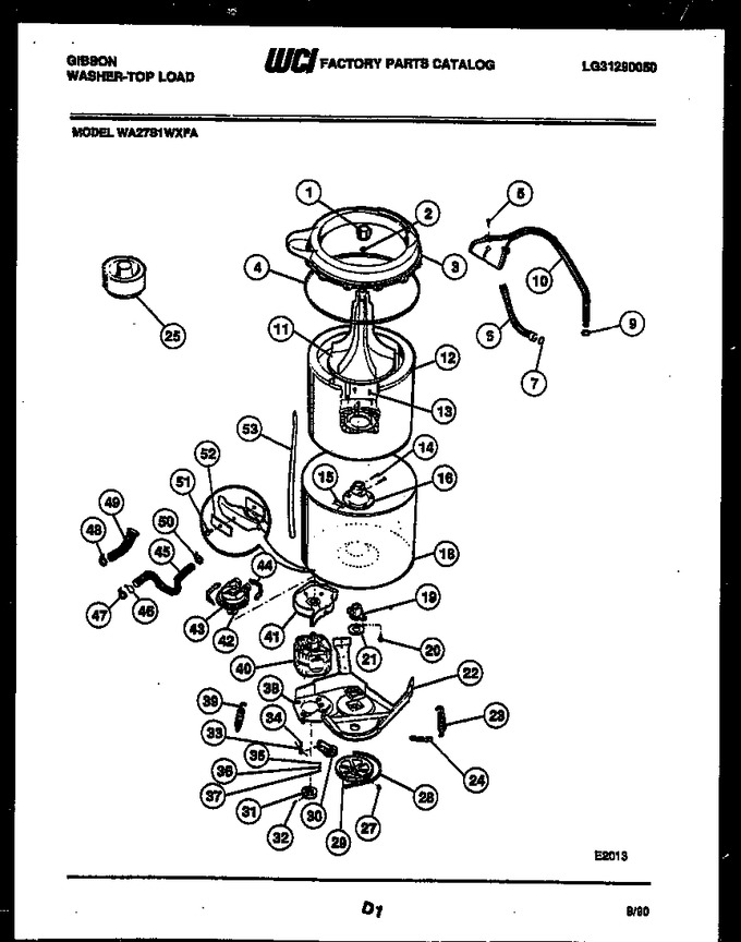 Diagram for WA27S1WXFA