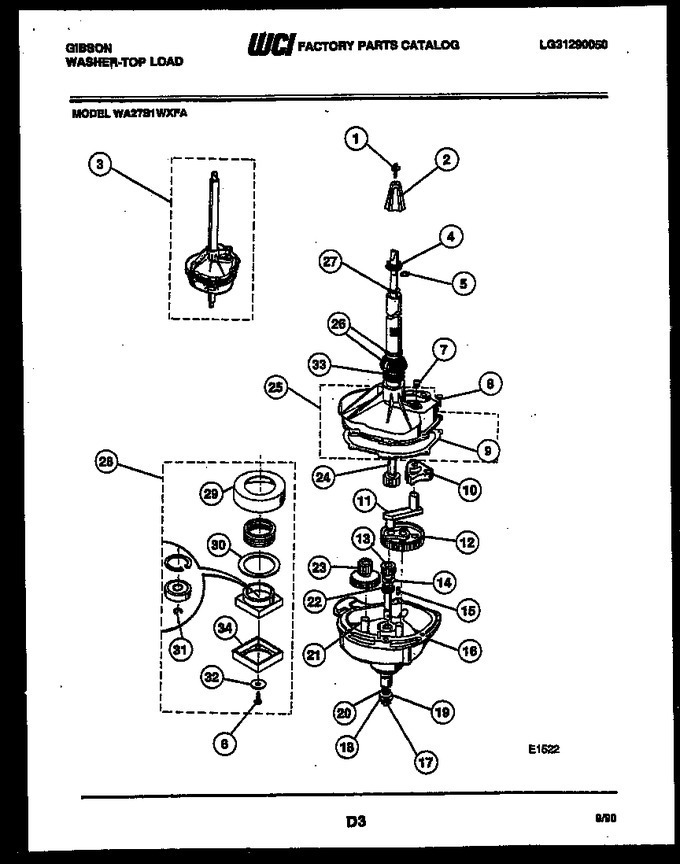 Diagram for WA27S1WXFA