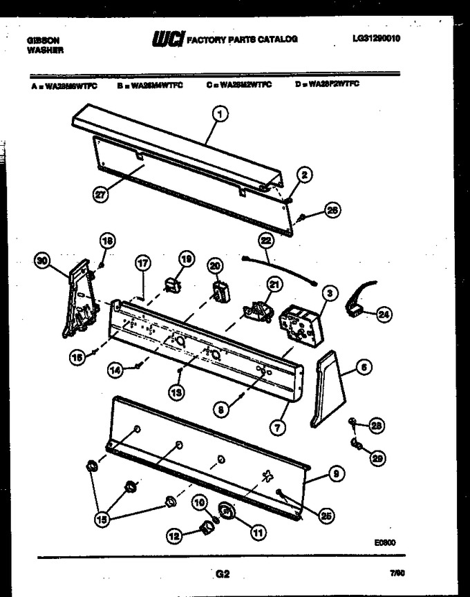 Diagram for WA28M2WTFC