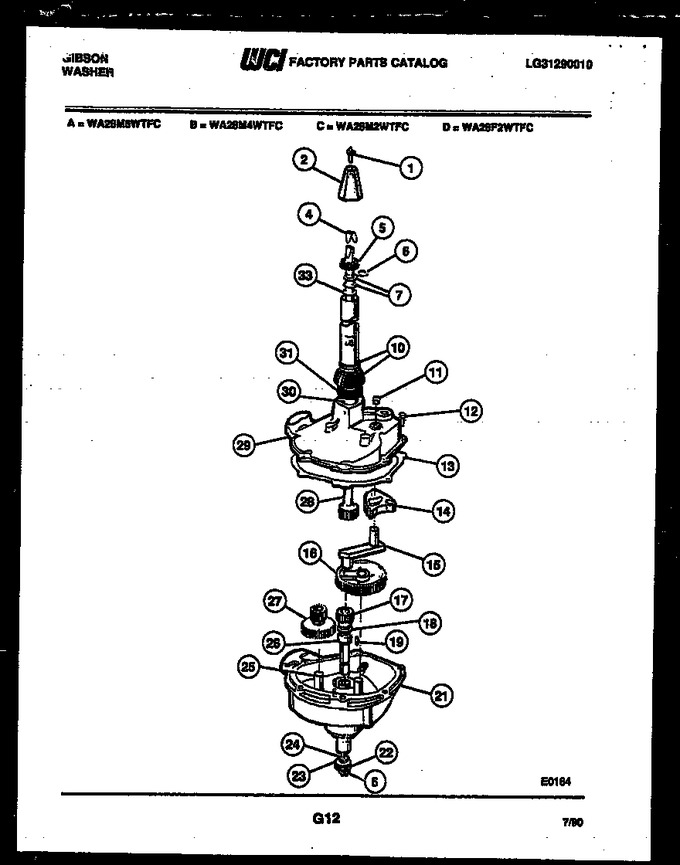 Diagram for WA28M2WTFC