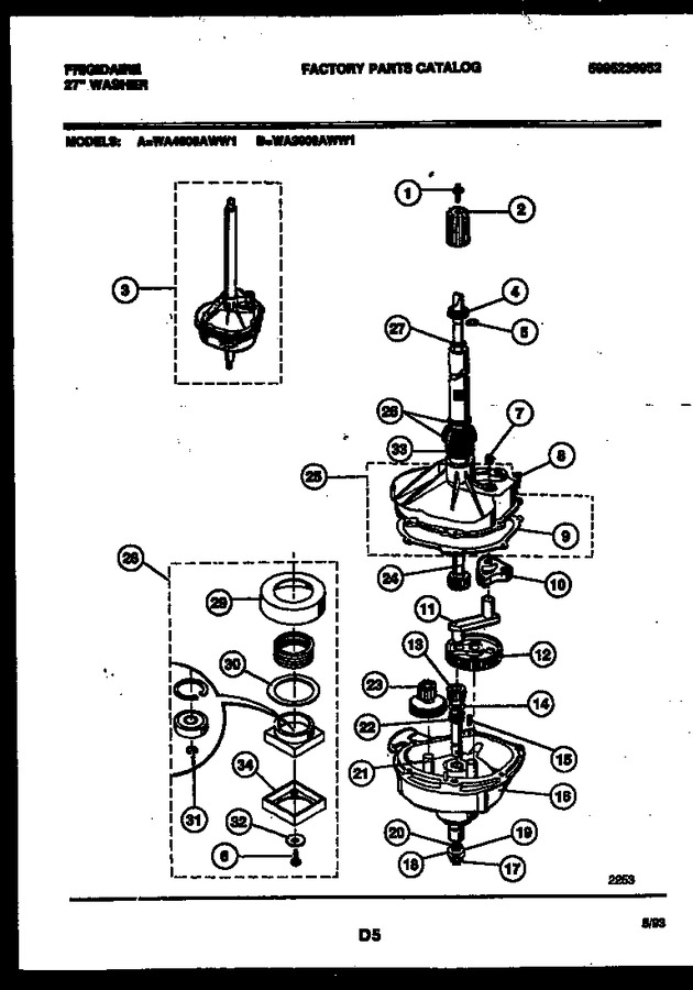 Diagram for WA3900AWW1