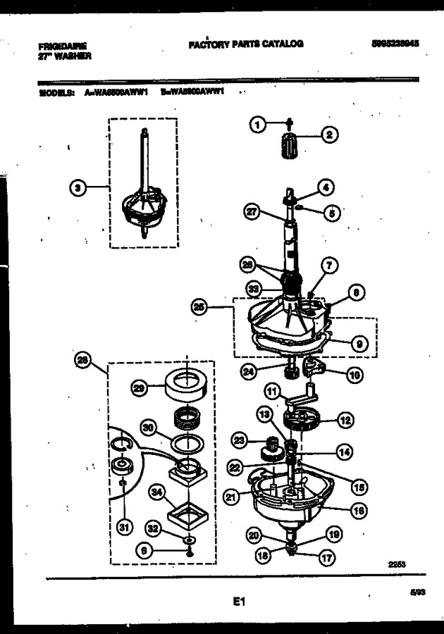 Diagram for WA6500AWW1