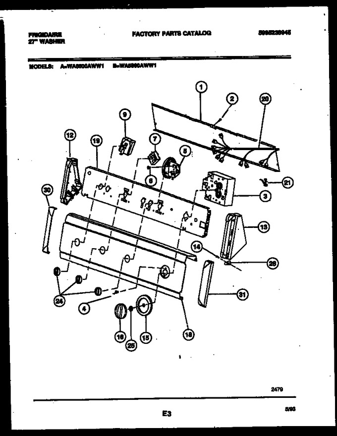 Diagram for WA5800AWW1