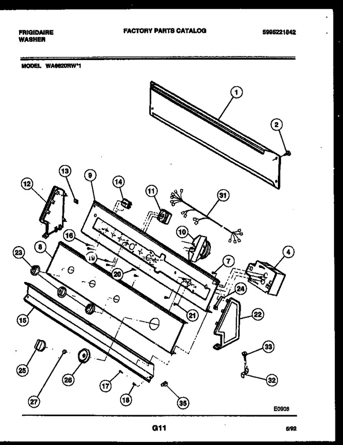 Diagram for WA6620RW1