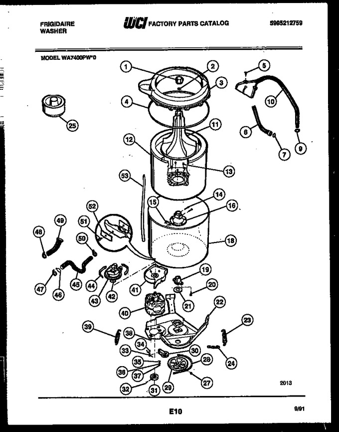 Diagram for WA7400PW0
