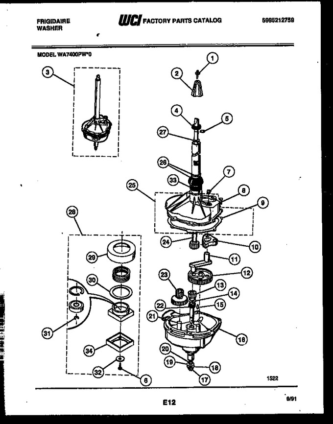 Diagram for WA7400PW0