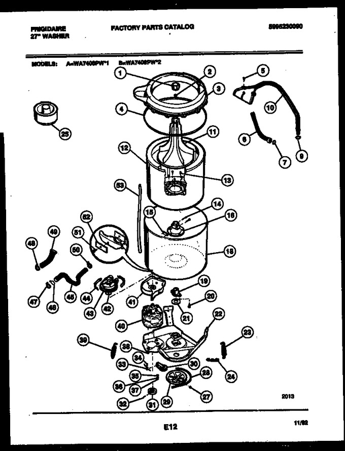Diagram for WA7400PW2