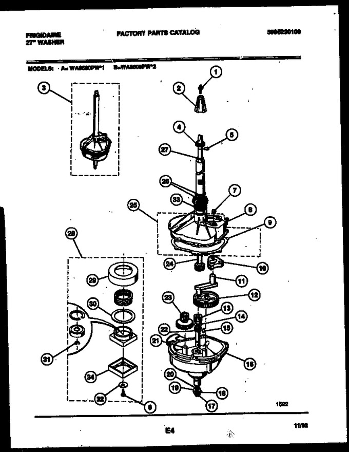Diagram for WA8600PW2