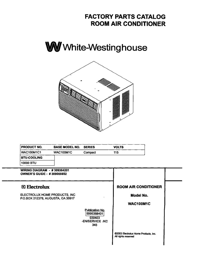Diagram for WAC100M1C1