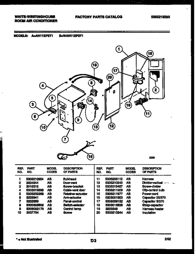 Diagram for WAH11EP2T1