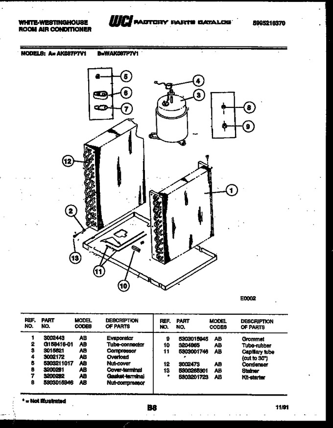 Diagram for WAK087P7V1