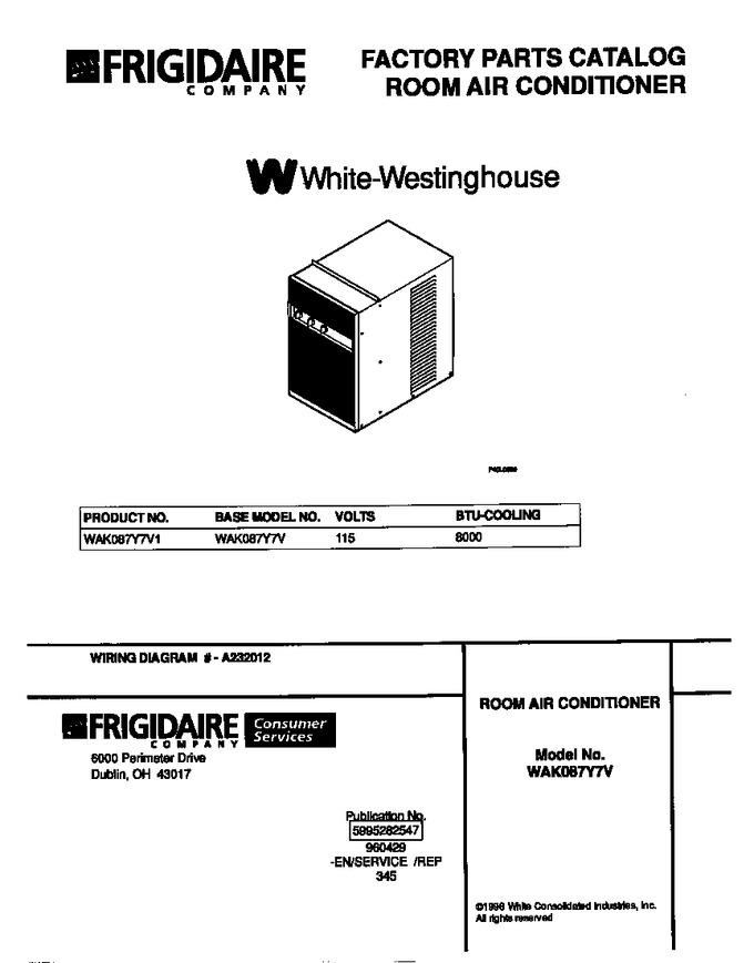 Diagram for WAK087Y7V1