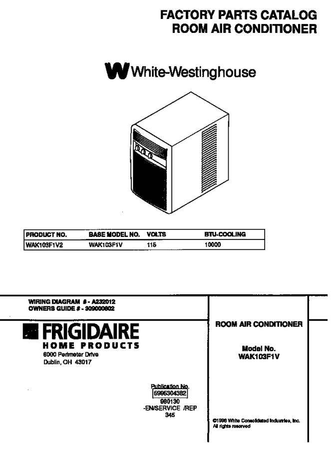 Diagram for WAK103F1V2
