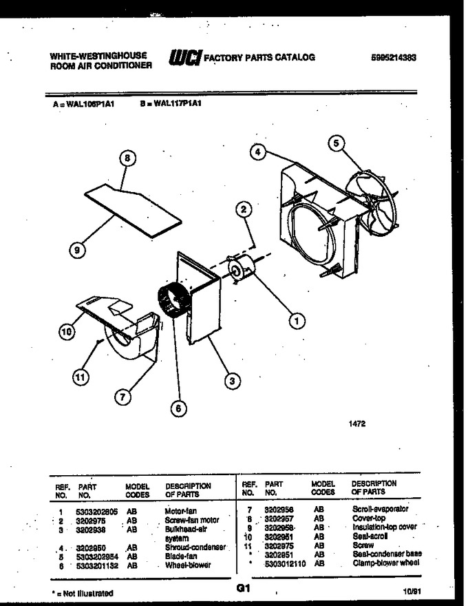 Diagram for WAL117P1A1