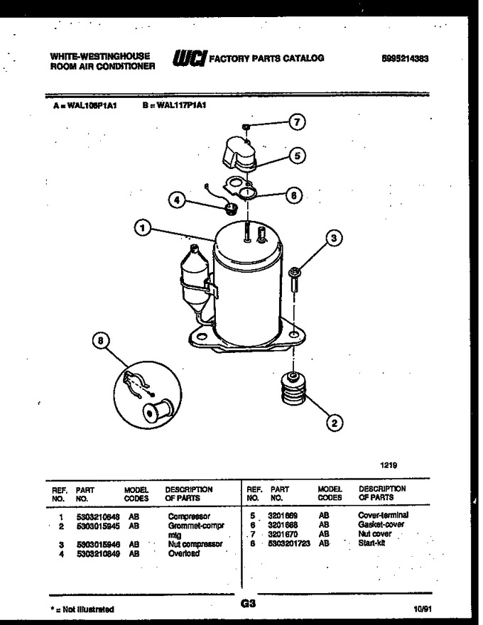 Diagram for WAL117P1A1