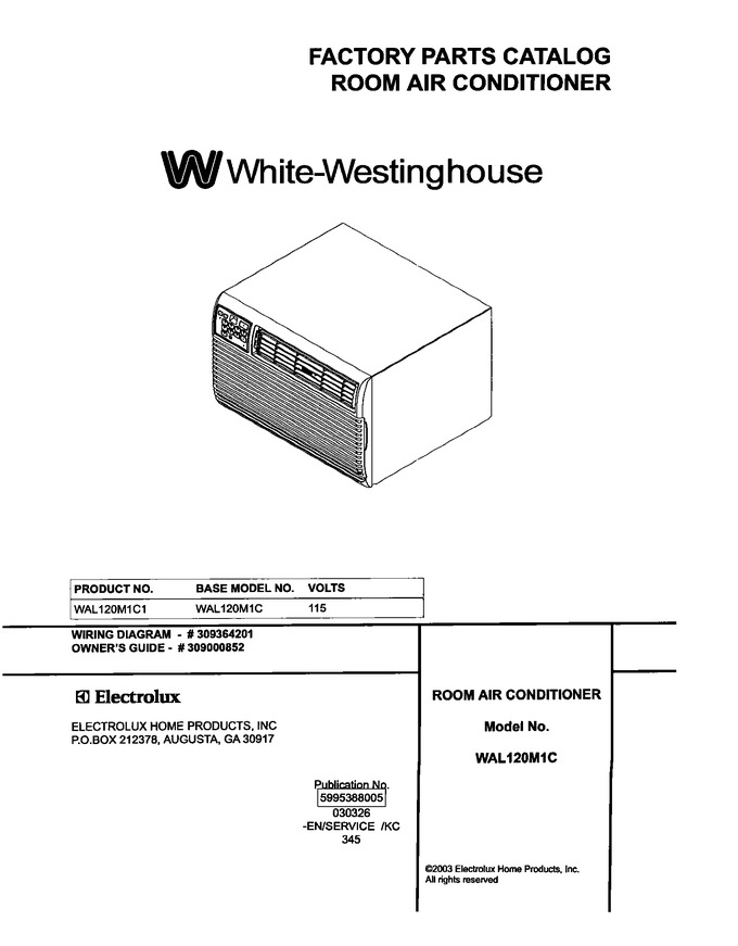 Diagram for WAL120M1C1
