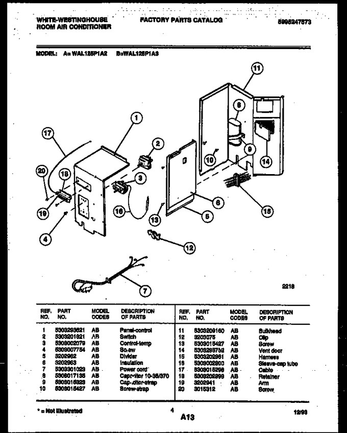 Diagram for WAL125P1A2