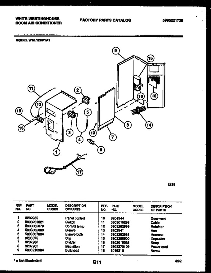 Diagram for WAL126P1A1