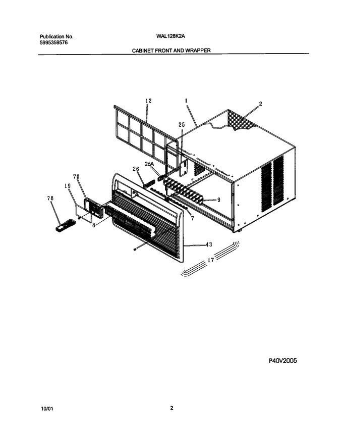 Diagram for WAL128K2A1