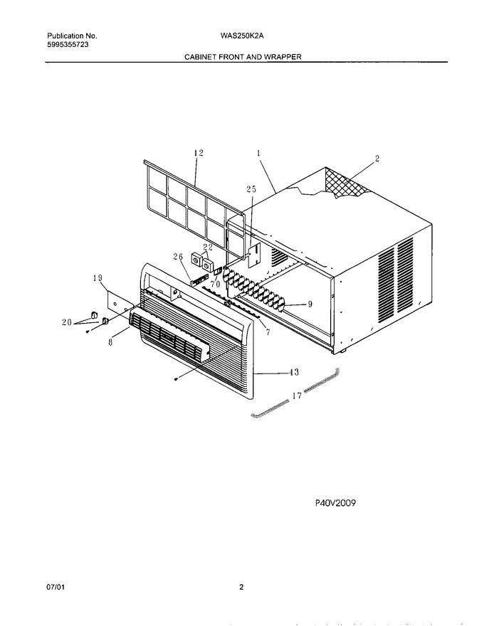 Diagram for WAS250K2A1