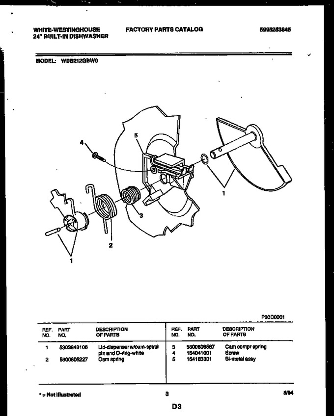 Diagram for WDB212GBW0